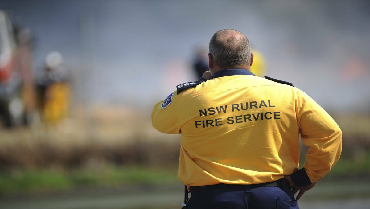 Firefighters have been called to a fire in bushland at Medowie.