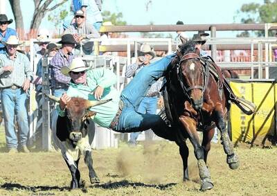 TIPPED TO DOMINATE: Clancy Middleton returns to the North West this weekend and is one of the red-hot favourites to win the the three timed events at the Richmond rodeo. - zz