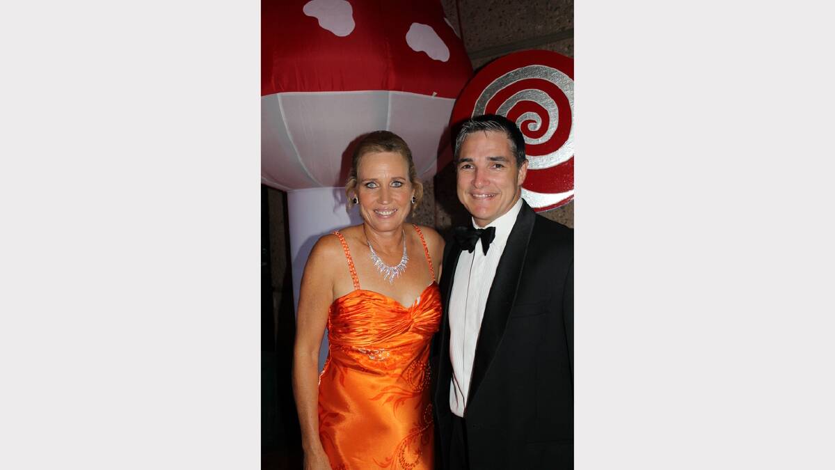 STEPPING OUT: Cr Kim Coghlan and State Member for Mount Isa Rob Katter.