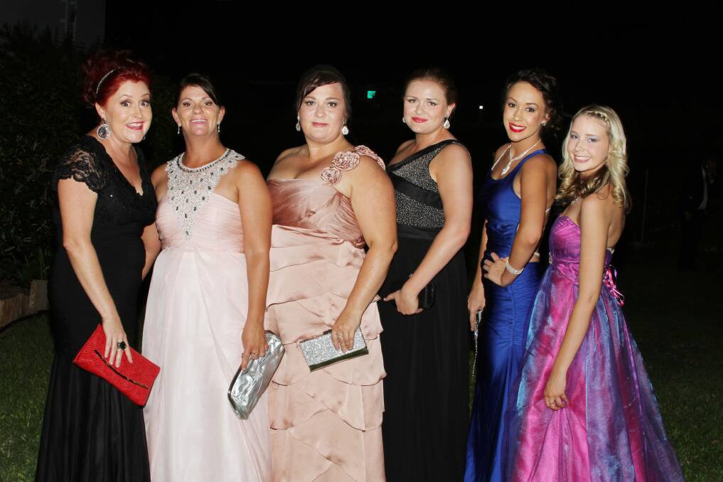 STUNNERS: Annie Cremer, Sheryl Creer, Cecile Edmonds, Louise Faint, Taigen Ryan and Zoe Harbeck.
