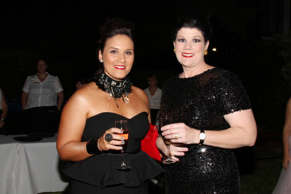 SOPHISTICATED:Sharon Maxwell and Maree McDougall.