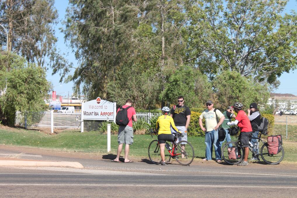 Mount Isa Airport was thrown into chaos after a bomb threat was made yesterday morning.