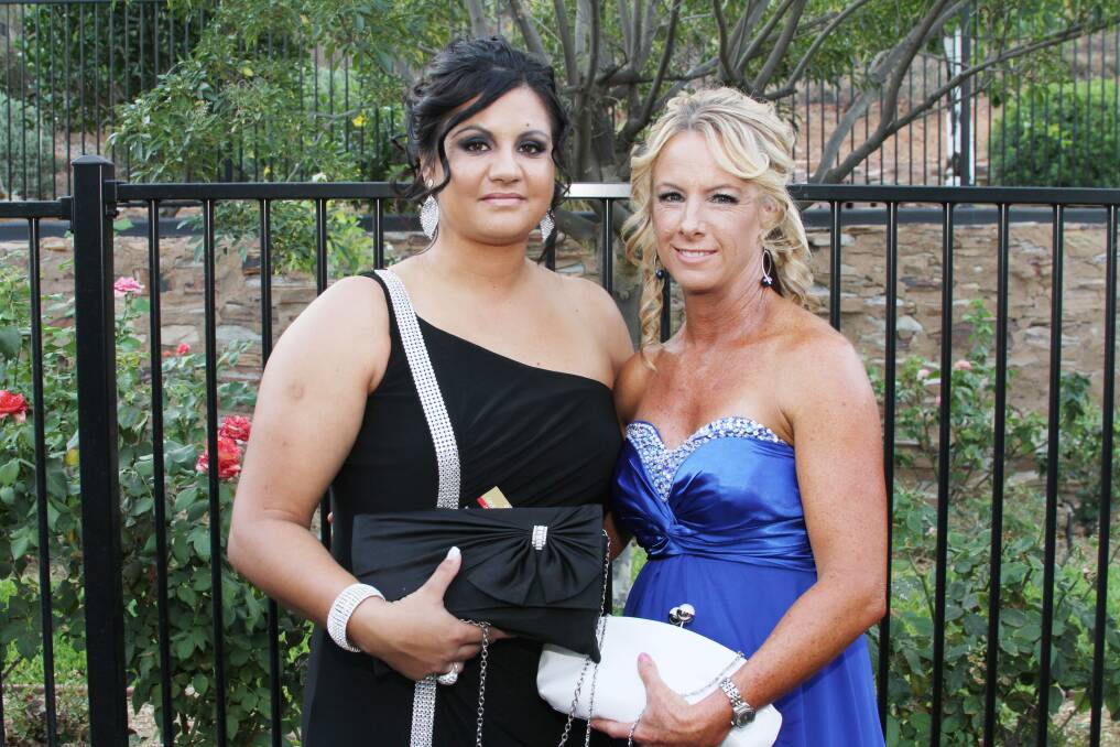 SPARKLE: Christy Crossingham and Shelley Campbell.