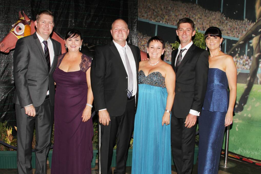 PARTNERS: Brian and Vicki Anderson, Barry and Leanne Ryder and Steve Heyne and Michelle Pearce.