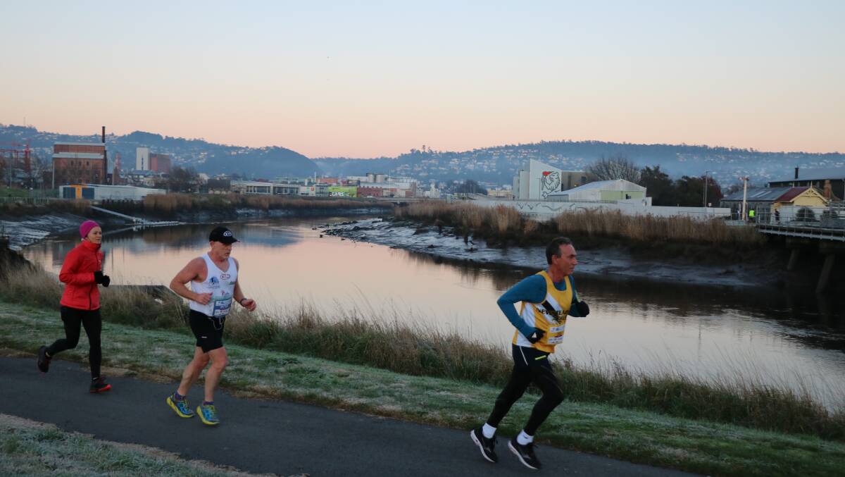 ON THE RUN: Peter Mahoney said long-distance running is more mental than physical.