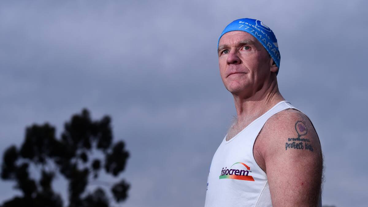 STRONG: Peter Mahoney is raising awareness and raising funds for Bravehearts. Photo: Adam Trafford