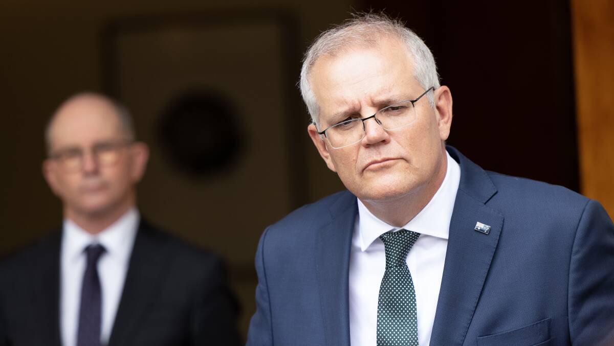 Scott Morrison describes the deal as a 'shot in the arm' for Australia's pandemic planning. Picture: Sitthixay Ditthavong