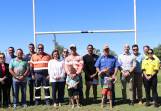 Mount Isa mayor Peta MacRae helped launch the International Legends of League on Wednesday, April 10. Picture Mount Isa City Council