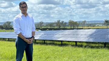 Associate professor Rahul Sharma is the developer behind a solar farm fault detecting system. Picture supplied