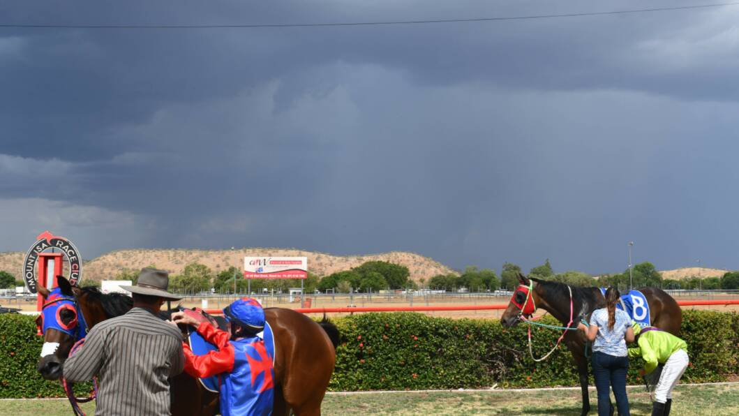 A dashing start to December at the Mt Isa Christmas Summer Races. Picture supplied. 