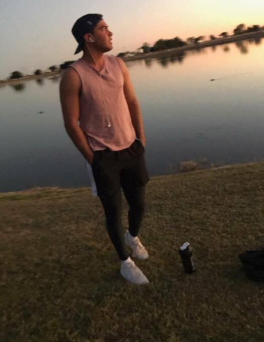 MAGNUM POSE: Mount Isa's Dale Maher poses for the camera. He will give modelling a try on Saturday night in the local Manhunt heat. Photo: Supplied. 