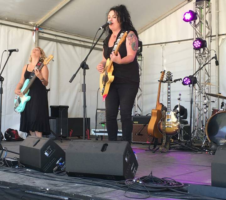STAGE PRESENCE: The Amanda Emblem Experiment will be performing at the Overlander Hotel from Thursday to Saturday nights. Photo: Facebook.