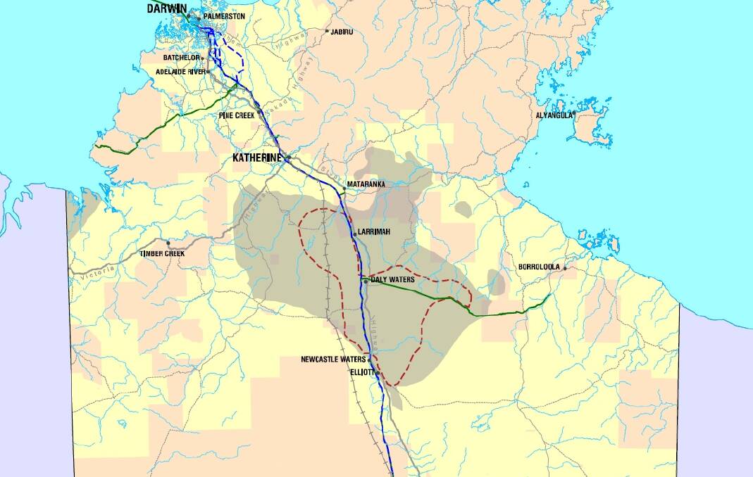 The NT Government has advertised for a pre-feasibility study for a pipeline "corridor" from Tennant Creek to Darwin.