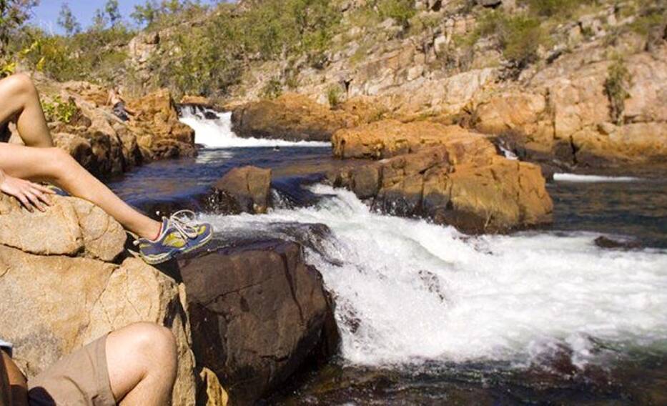 Crystal Falls. Picture: NT Government.