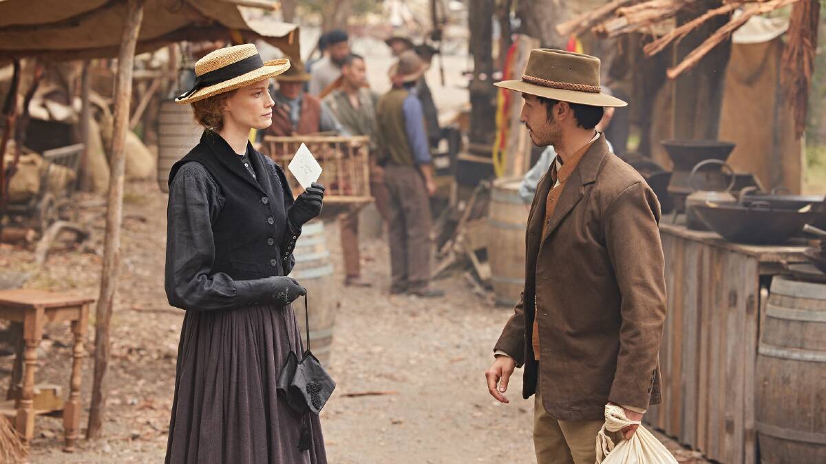 New Gold Mountain was filmed at Victoria's Sovereign Hill. Picture: SBS On Demand