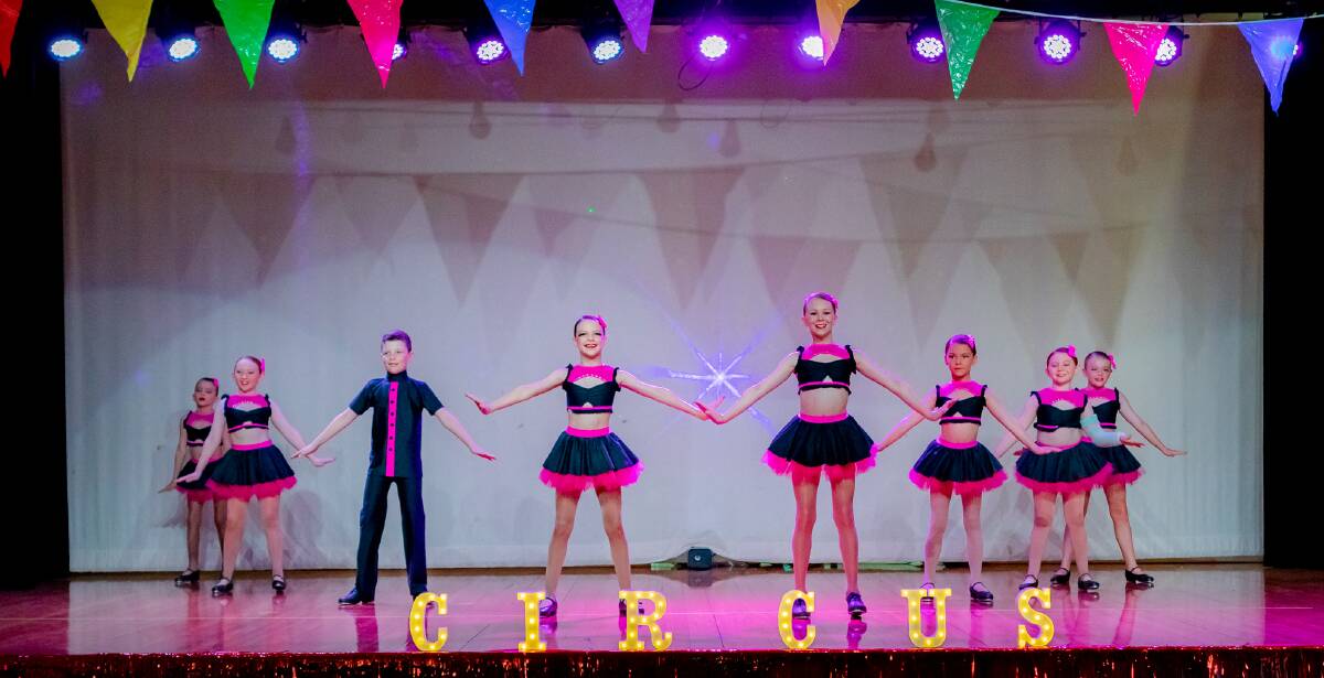 PERFORM: Julia Creek intermediate tap at a concert held by Branches Performing Arts this year. Picture: LOUISE GRONOLD