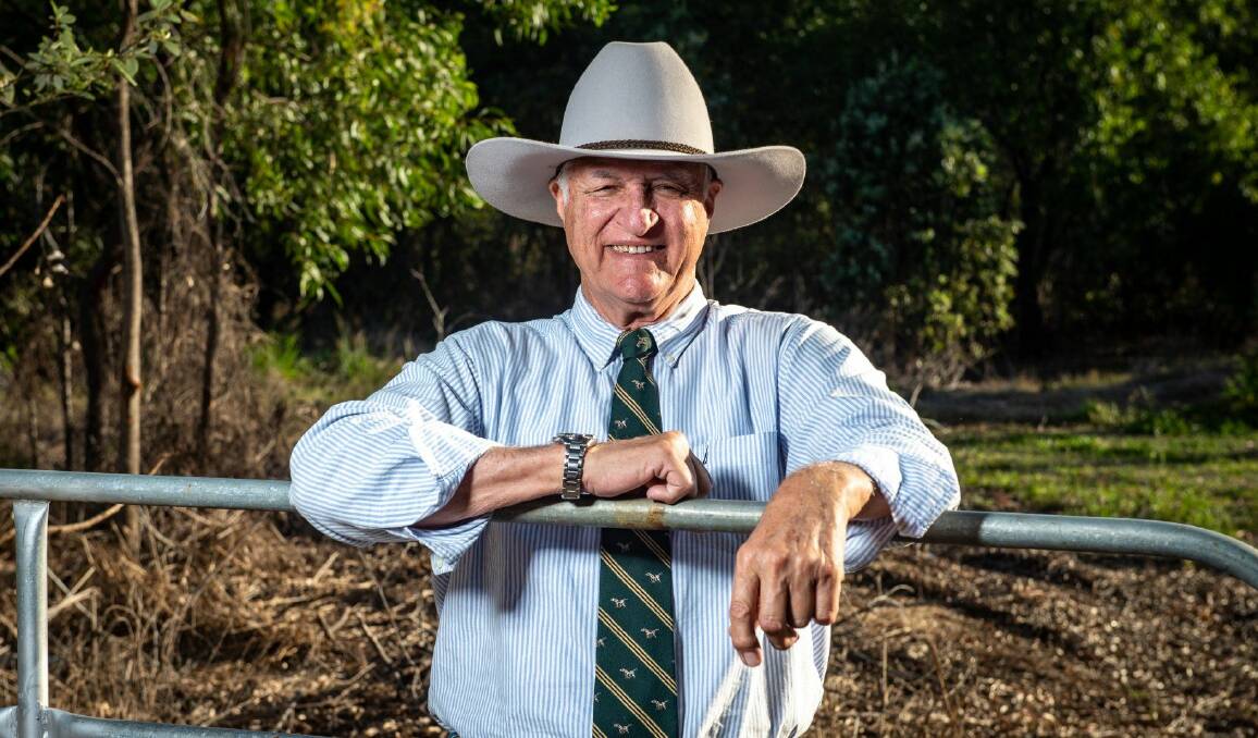 MERRY CHRISTMAS: This Christmas, Bob Katter will find joy in the simple things. Picture: SCOTT RADFORD CHISHOLM