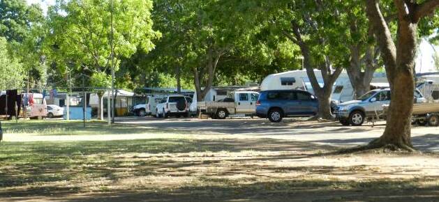 BORDERS OPENED: Travellers set up camp at Mount Isa's Sunset Caravan Park in 2018. Picture: FILE