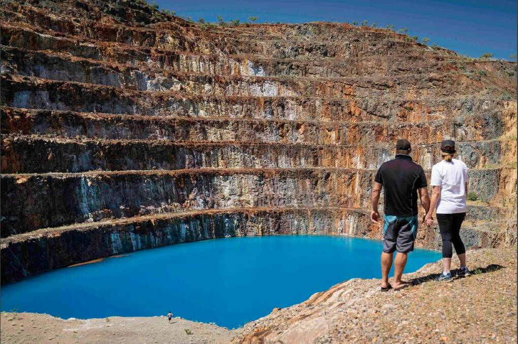 Spectacular: The old Mary Kathleen Uranium Mine is a great place to visit. North West Tours can take you there. 