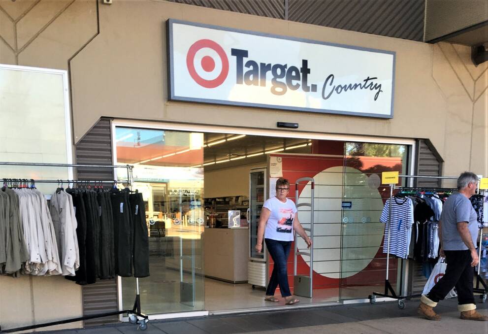 The Longreach Target Country store had people searching for warm clothing on Monday. Picture - Noni Rutherford.