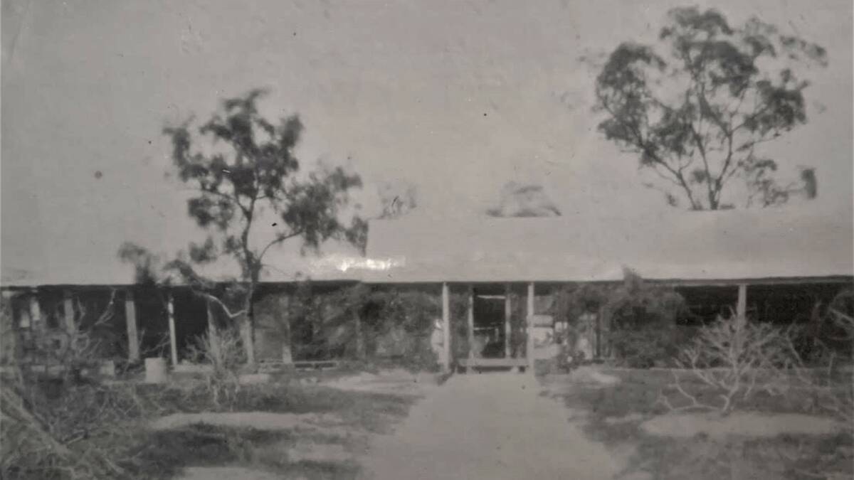 The old Reedy Springs homestead at Pentland. Keda Anning was the fourth generation of his family to grow up here.