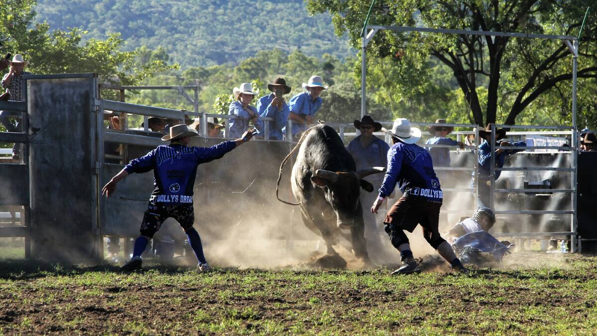 Busters: The Doin' It for Dolly rodeo organisers have announced a final tally of $176,000 raised from their single day of action at Springsure in February. Picture: Sally Cripps.