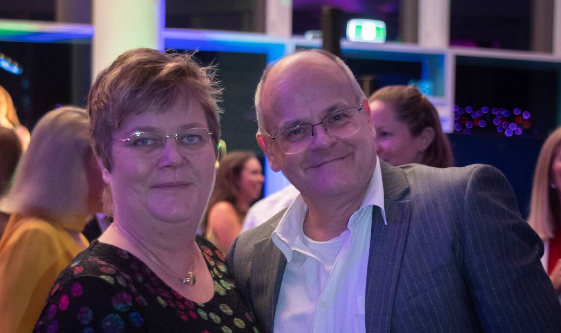 Dr Ulrich Orda, pictured with wife Sabine, at the RDAQ awards ceremony, where Dr Orda received one of the organisation's highest honours.