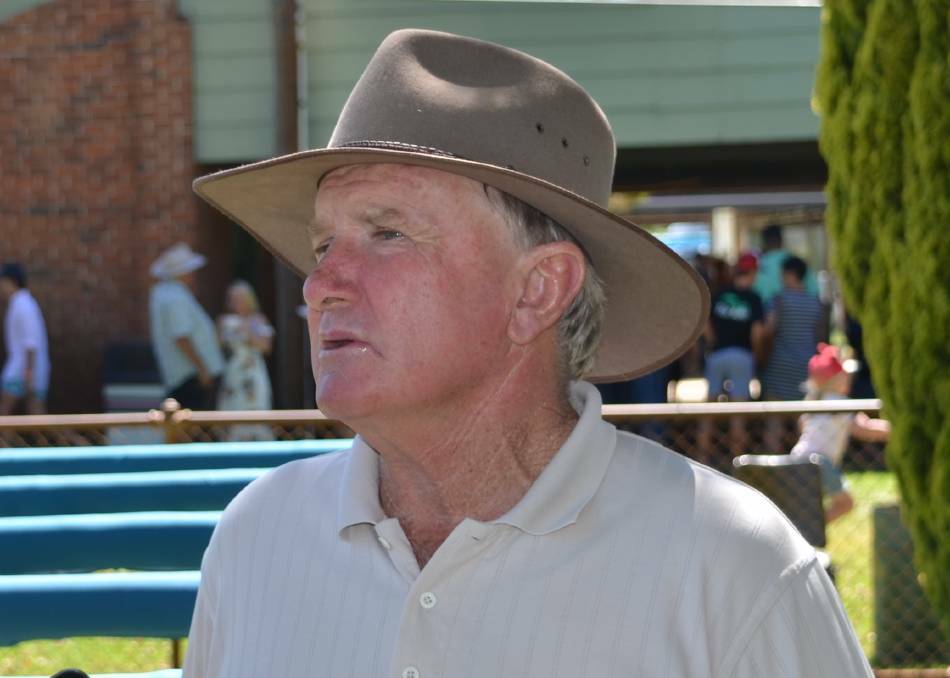 Rodney Robb won the Bedourie Cup with Austin, ridden by Wendy Peel.