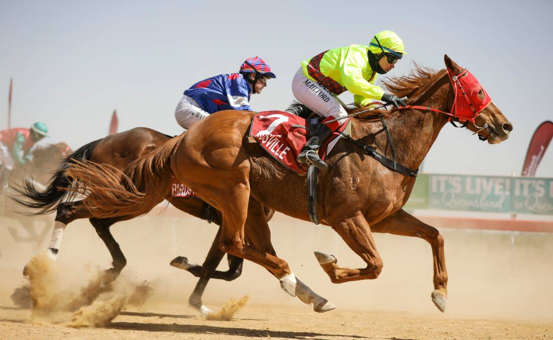 BIRDSVILLE BONANZA: The dust will fly over four days of racing action at Birdsville this year. Photo: supplied 