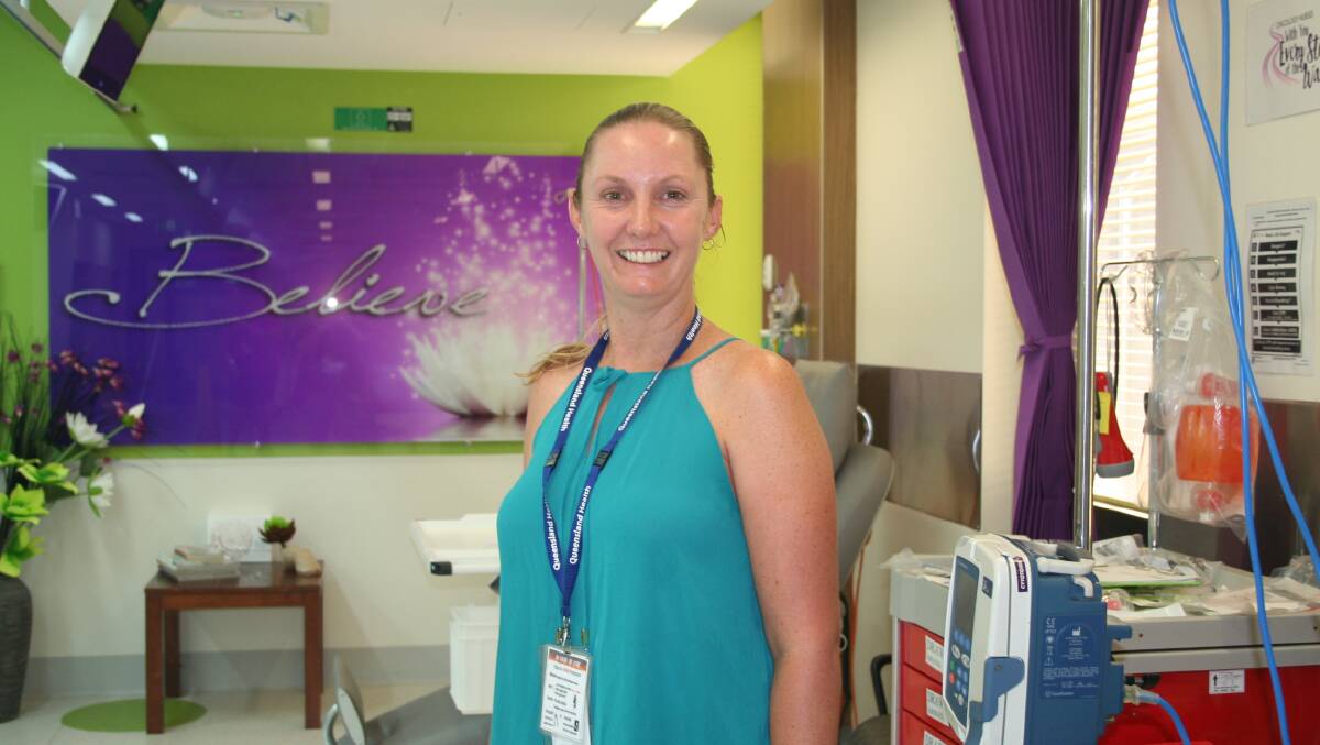 CANCER CARE: Nurse Unit Manager Rebecca Young at the Mount Isa Hospital Cancer Care Unit. Photo: supplied