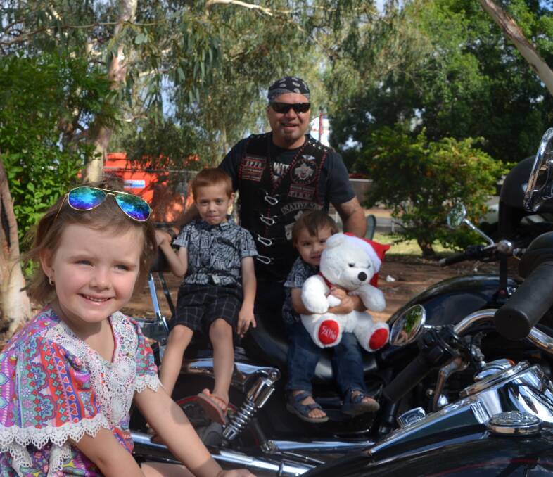 HOLLY & HARLEYS: Gift a toy to Mount Isa Harley Owners Group's annual Toy Run for Salvos on November 18. Photo: file