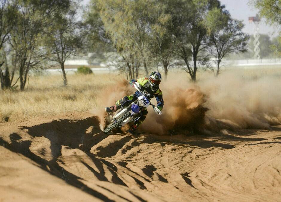 DESERT RIDER: NZ-born Mount Isa motocross rider Ricky Lane placed eight in the Finke Desert race in Alice Springs this year. Photo: supplied.
