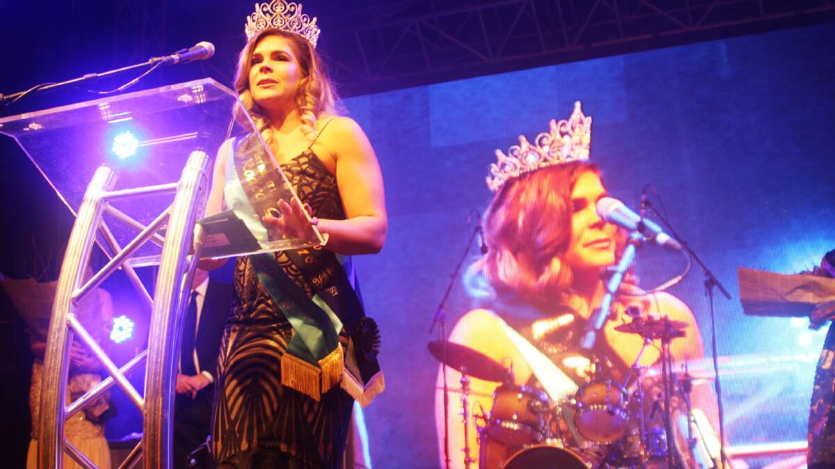 QUEEN CROWNED: Meet your new Mount Isa Mines Rotary Rodeo Queen, Moz Miller. Photo: Esther MacIntyre