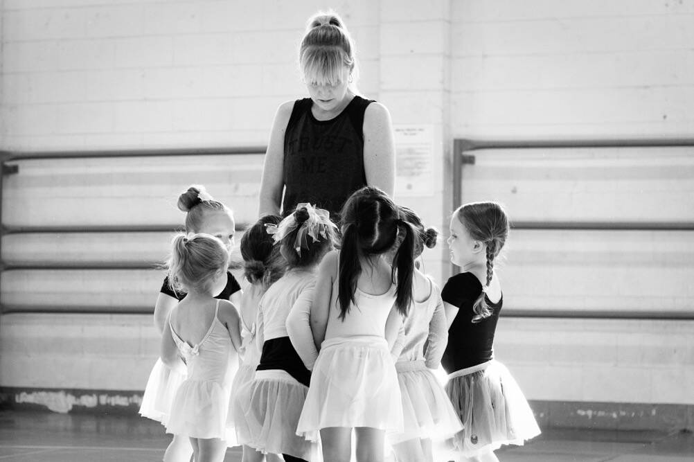 Miss Sally's ballerinas have an encouraging environment to grow and learn in.