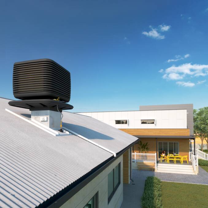 KEEP IT SIMPLE: The DDK2 is the complete installation kit for a roof mounted evaporative cooling systems. Dropper Solutions was formed four years ago.