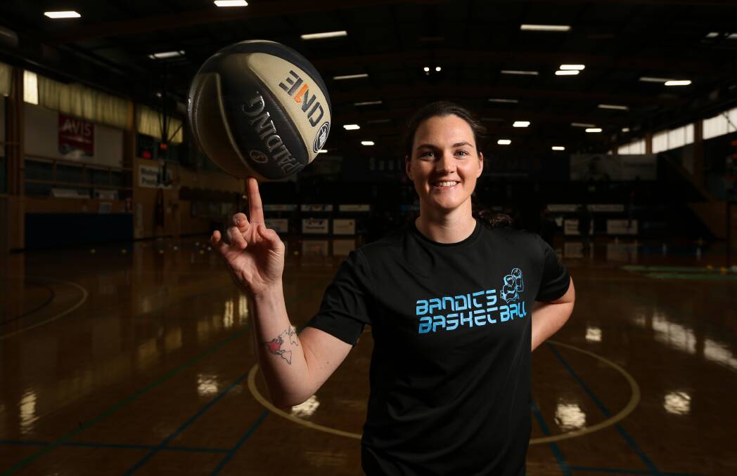 IN CONTROL: Albury-Wodonga Bandits captain Emma Mahady looks back on her experiences on both the basketball and netball courts over the years. Picture: JAMES WILTSHIRE
