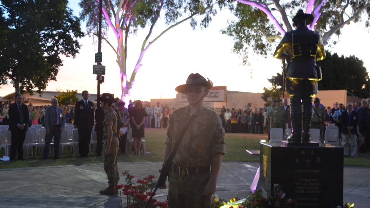 REMEMBER THEM: The Mount Isa Anzac day commemorative dawn service begins at 6am. 