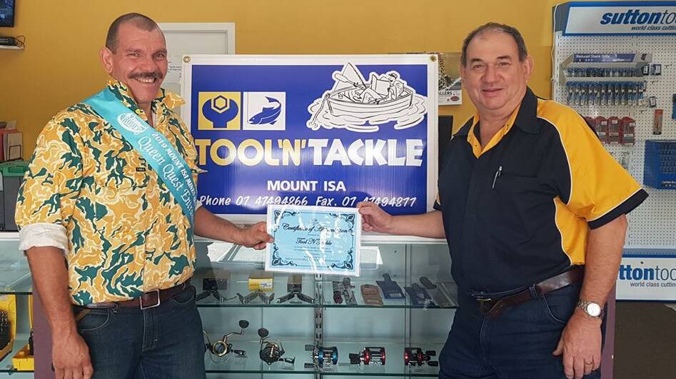 Mr Toholke thanked Tool 'N' Tackle for their generous support.