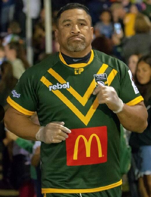 LEGENDS OF LEAGUE: John Hopoate will play for the Australian side, with the title of most suspended player ever. Photo: Supplied