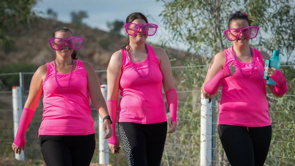 PINK TA TA: Organisers announce a Fashion of the Fields event for the fun run this year. Photo: Supplied