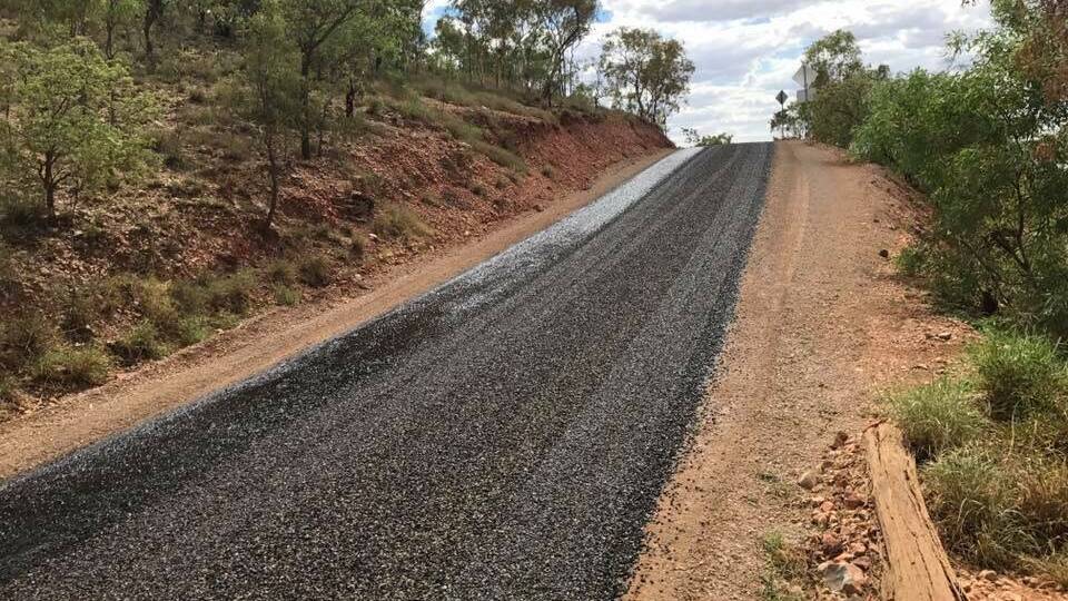 LAKE MOONDARRA: The sealing of the dirt road will make it safer and easier to navigate around. 