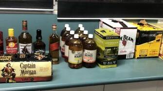 DOOMADGEE: Alcohol seized at Doomadgee.