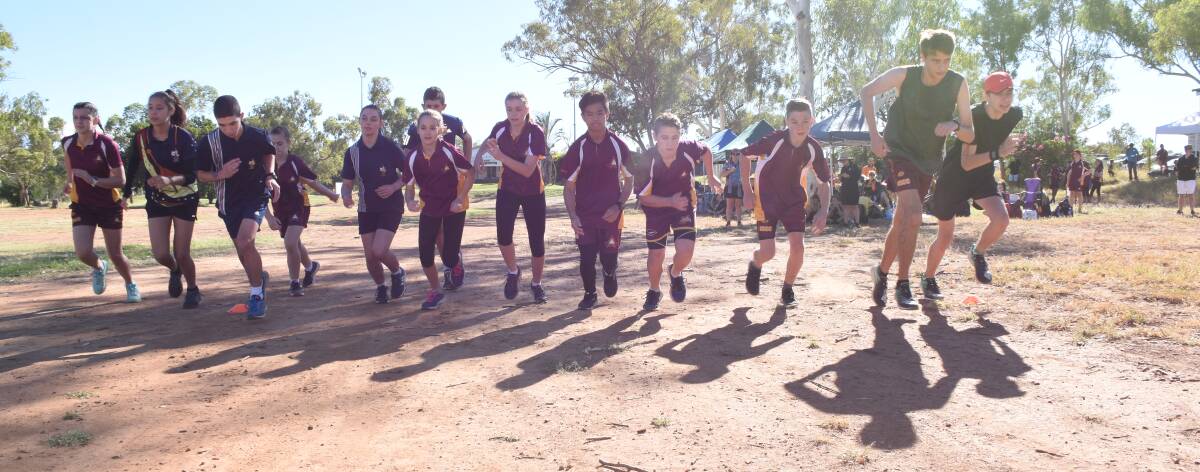 District Cross Country: Barkly State School was the overall winning primary school and Good Shepherd Catholic College was the overall winning high school. Photo: Melissa North
