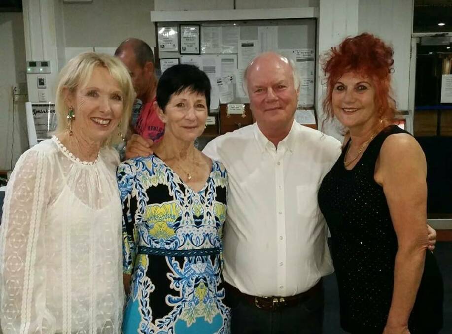 FAREWELL: Dr Warren and his wife, Claudia, enjoyed their farewell party on Friday night at the Golf Club. Photo: Merilyn Hardy