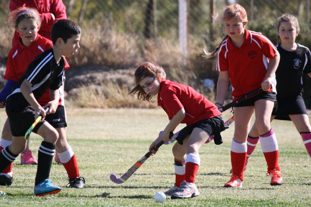GREAT GAMES: Hockey was a sport played at the last Glencore Great Western Games. Photo: Supplied