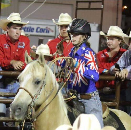 QUALIFIED: Maisy Hetherington qualified for the largest junior high rodeo in the world. Photos: Supplied