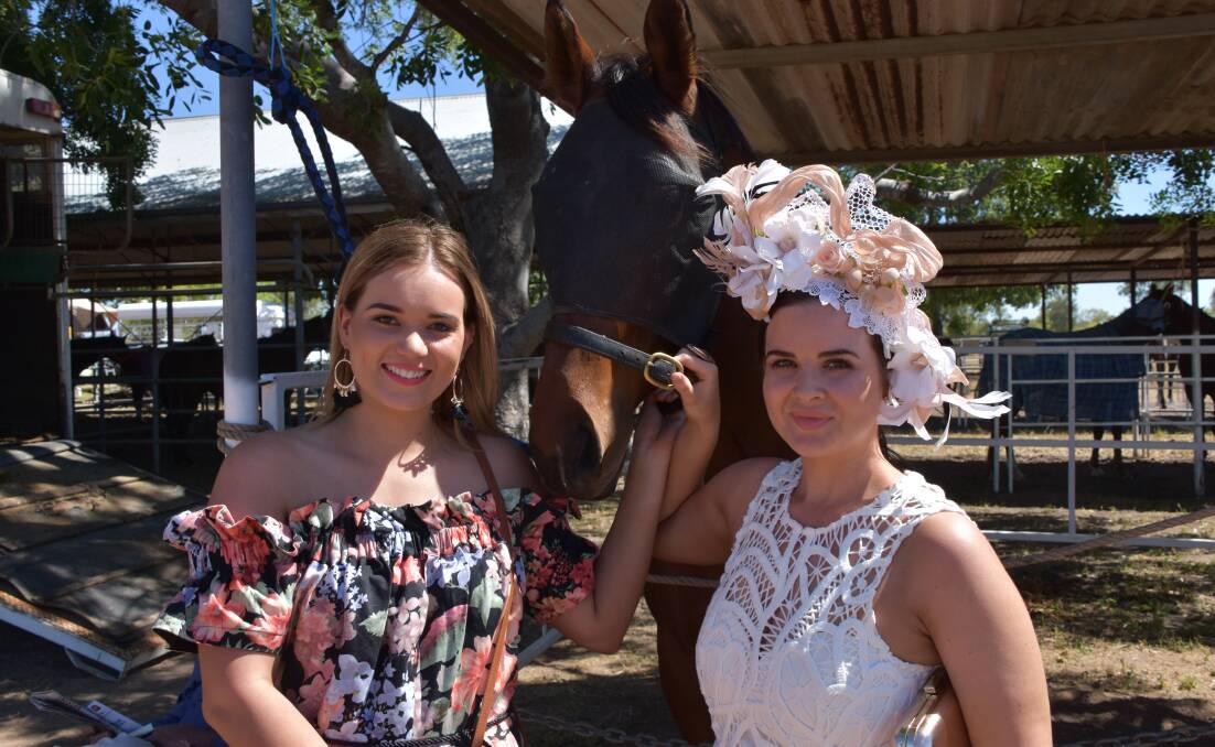 RACE DAY: The ladies from Natural Beauty and Medi Clinic looked stunning on race day. Photos: Melissa North