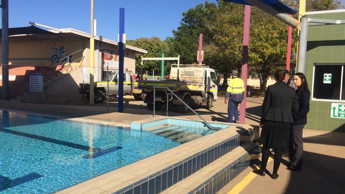 SWIMMING POOL: Mount Isa City’s Aquatic Centre is currently undergoing extensive renovation. Photo: Supplied