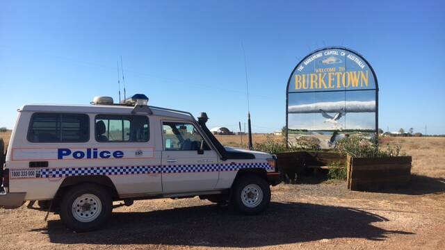 Police in Burketown swung into operation Get Home Safe in July. Photo: Supplied
