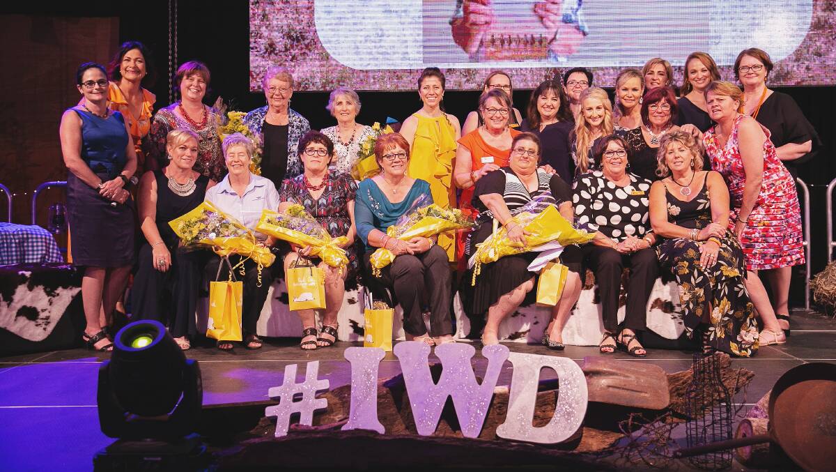 ZONTA IWD:  Local woman were honoured for their passion for making a difference in the community. Photo: Leonie Winks photography